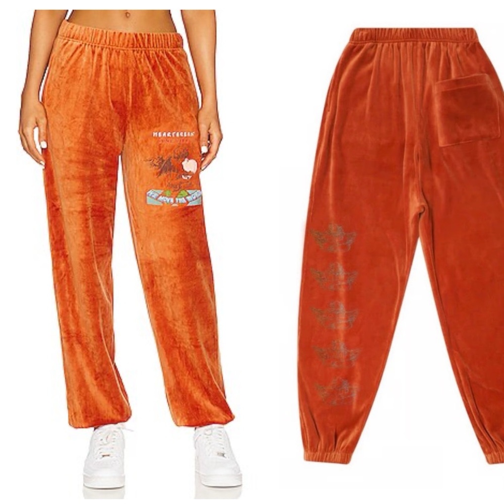 BOGO! Boys Lie Gone Viral Velour Sweatpant in Cinnamon Size Small